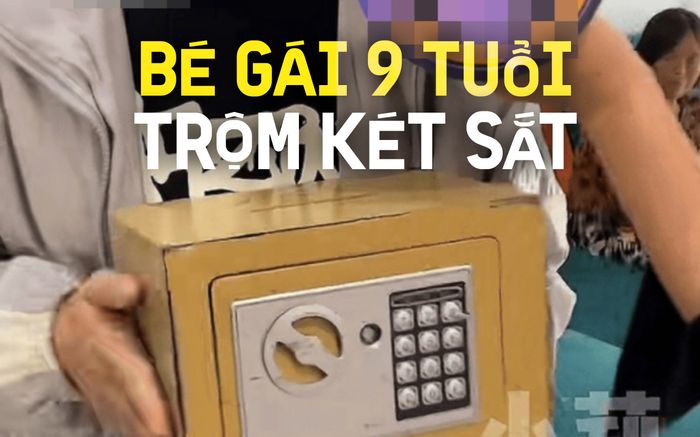 Bé gái 9 tuổi trộm két sắt khi qua nhà bạn chơi, lấy tiền mua đồ ăn vặt