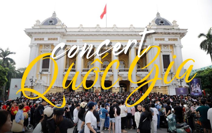 Hàng nghìn bạn trẻ xếp hàng 'săn vé' concert quốc gia, hình ảnh 'khối yêu nước' ai nhìn cũng thấy tự hào