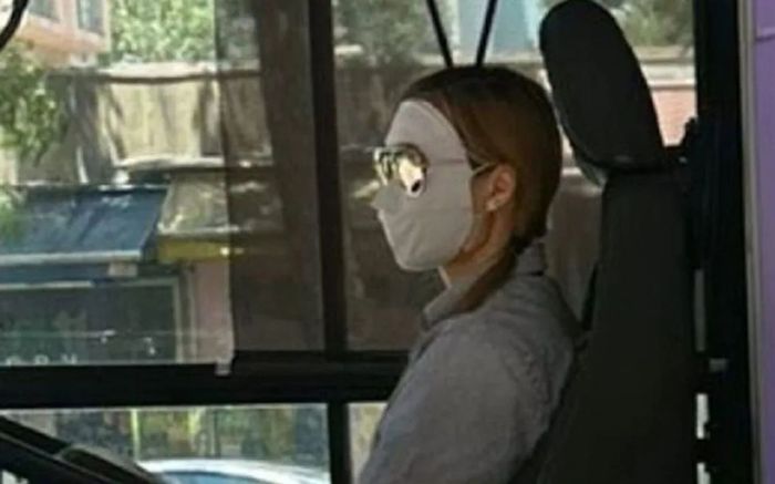 Nữ tài xế xe buýt gây xôn xao vì diện mạo khác thường khiến hành khách sợ hãi