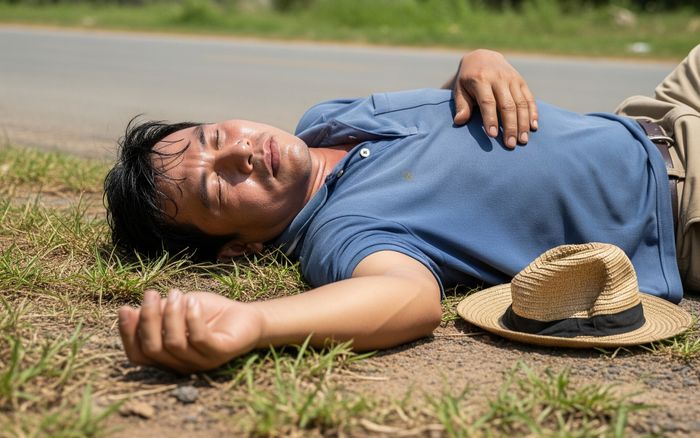 Người đàn ông 45 tuổi ngừng tim 5 lần, ngất ở ven đường vì lý do không ngờ đến