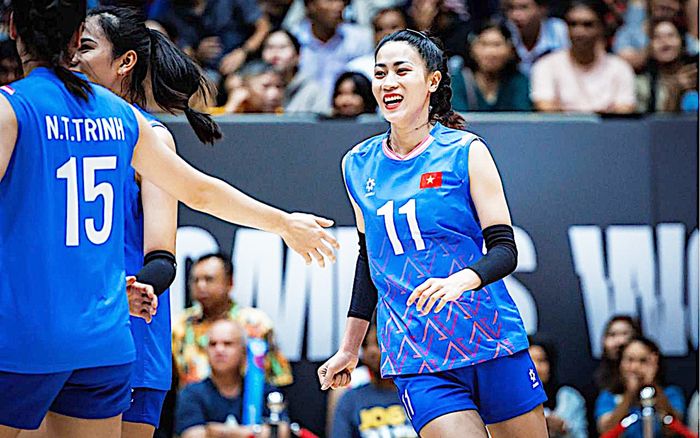 Tuyển bóng chuyền nữ Việt Nam đã chơi rất hay ở giải thế giới