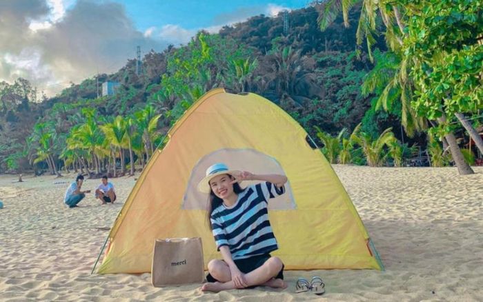 Cắm trại trên Cù Lao Chàm