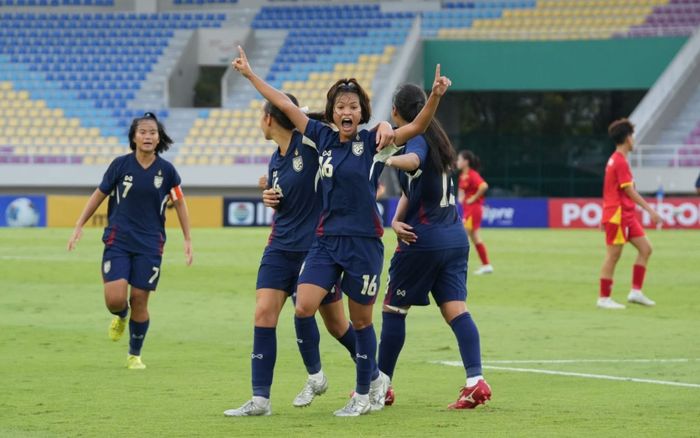 Thái Lan thắng đậm Việt Nam ở bán kết U16 Đông Nam Á 2025