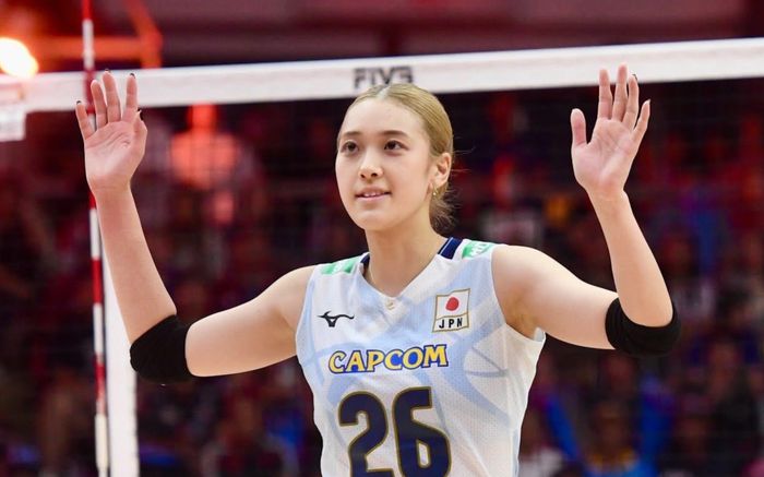 Hoa khôi bóng chuyền Nhật Bản xinh như Rosé, rực sáng loại Thái Lan