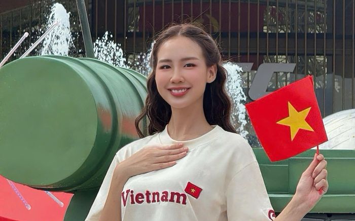 Hoa hậu Bảo Ngọc hài hước tiết lộ 'cát-xê' khủng khi tham gia diễu hành A80