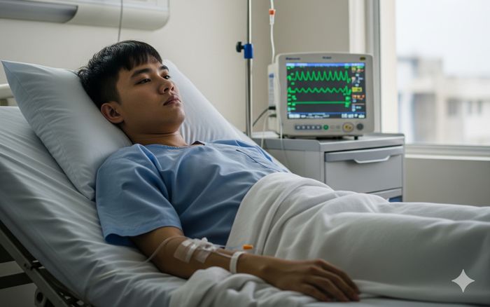 Chàng trai 23 tuổi tím tái toàn thân, đứng trước ngưỡng 'cửa tử' vì tai nạn nguy kịch