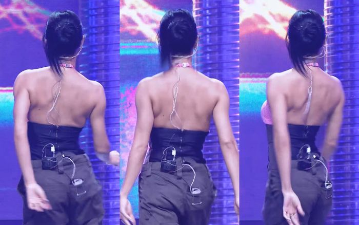 Nữ ca sĩ gây sốc vì bờ lưng lực điền, cơ bắp cuồn cuộn khiến HLV thể hình cũng phải ngưỡng mộ