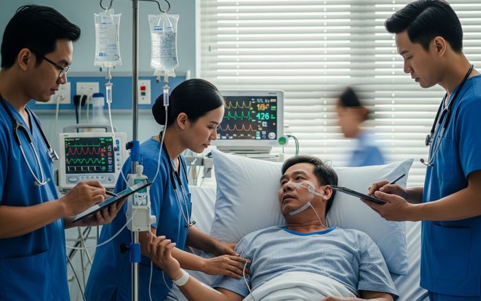 Chồng đột quỵ, vợ làm 1 hành động gây nguy hiểm, liệt nửa người khi nhập viện