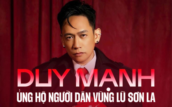 Bất ngờ với tài sản được Duy Mạnh ủng hộ người dân vùng lũ Sơn La