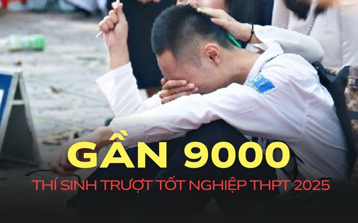 Gần 9.000 thí sinh trượt tốt nghiệp THPT 2025: Nhiều nguyên nhân, không chỉ vì điểm liệt