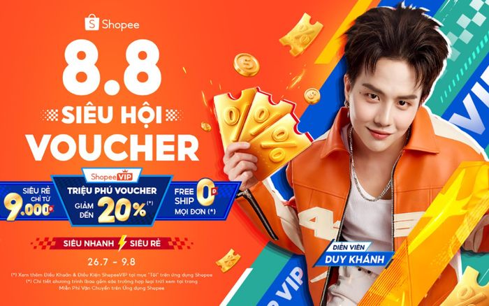 Shopee “gom hết” dàn sao hội tụ tại đại tiệc Shopee Live 8.8