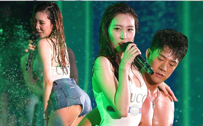 Vượt mặt Kwon Eunbi, cô gái này mới đích thị là 'nữ thần gợi cảm' số 1 Water Bomb?