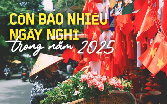 Sau kỳ nghỉ Quốc khánh, người lao động còn bao nhiêu ngày nghỉ lễ trong năm 2025?