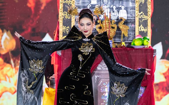 Thí sinh Miss Grand Vietnam 2025 đưa bàn thờ lên sân khấu trình diễn gây tranh luận