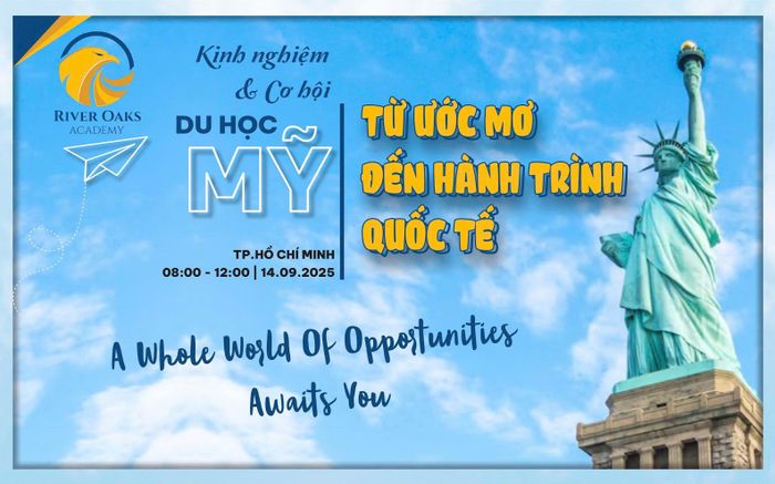 River Oaks Global tổ chức gặp gỡ, chia sẻ chủ đề “Từ ước mơ đến hành trình quốc tế”