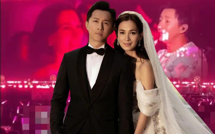 Lư Tĩnh San khoe bụng bầu 7 tháng tại concert kỷ niệm 20 năm sự nghiệp của Hàn Canh