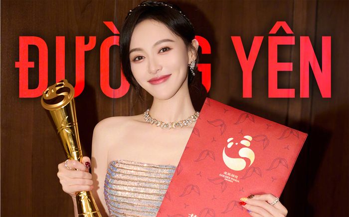 Từng bị chê 'không có cửa' với dàn hoa 85, Đường Yên vụt sáng khi ẵm giải thị hậu