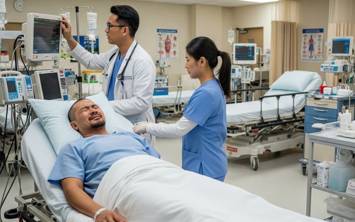 Người đàn ông 40 tuổi gặp biến chứng nguy hiểm sau khi ăn hàu sống