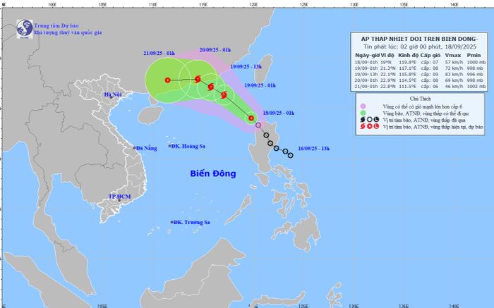 Bão sắp hình thành trên Biển Đông: Gió giật cấp 10, sóng cao gần 5m