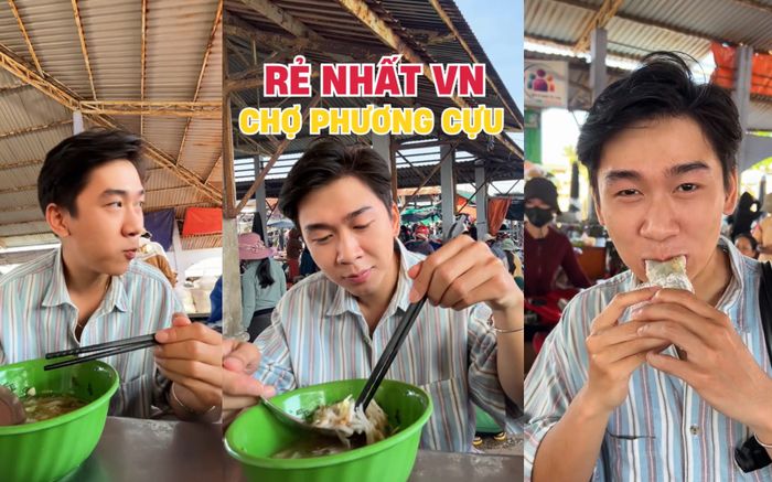 Khu chợ siêu rẻ miền Trung: Ăn no nê chỉ tốn vài nghìn đồng