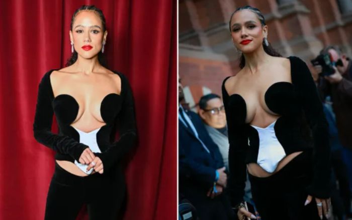 Sao nữ nổi tiếng diện mốt không nội y lên thảm đỏ gây sốt