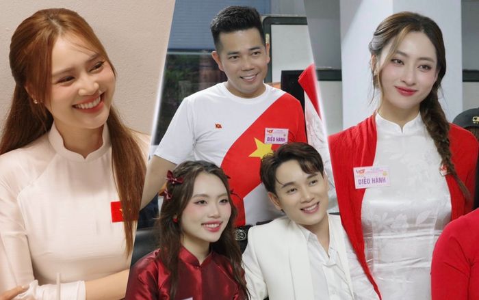 Sao Việt rạng ngời trước giờ diễu binh, diễu hành A80: Lan Ngọc, Phương Mỹ Chi tràn đầy tự hào