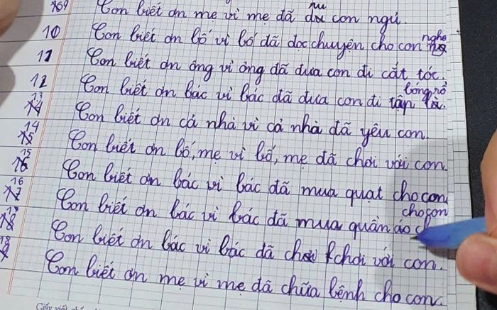 Cô giáo bắt học sinh chép phạt, phản ứng của phụ huynh khiến cư dân mạng trầm trồ