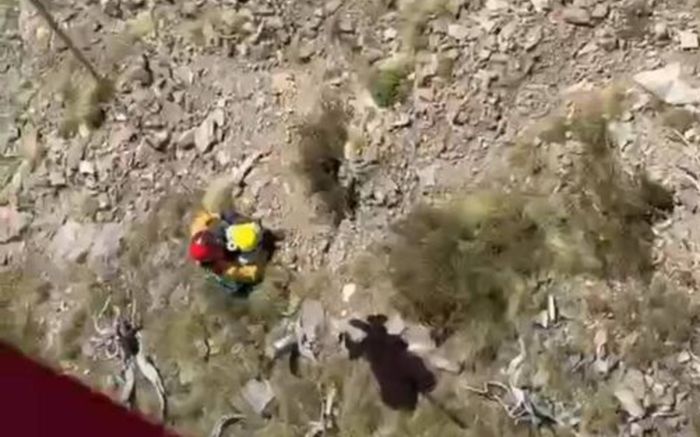 Leo núi một mình, người phụ nữ gặp sự cố kinh hoàng phải nhờ trực thăng giải cứu