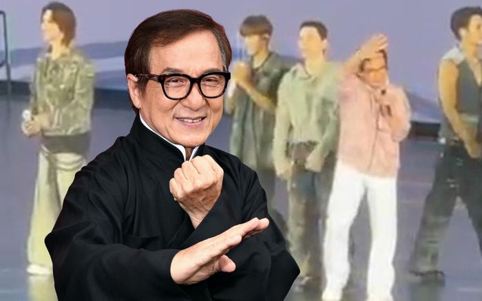 Huyền thoại võ thuật Thành Long bất ngờ biểu diễn trong concert Kpop