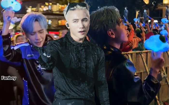 Nam ca sĩ cầm lightstick, hòa vào 'biển người' cổ vũ Sơn Tùng: Danh tính chẳng ai xa lạ