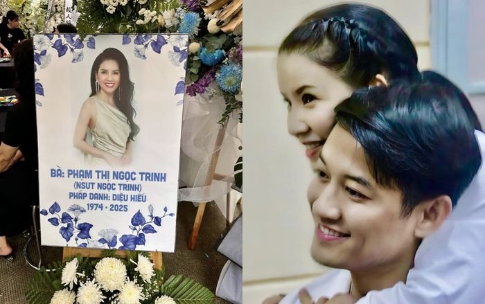 Bàng hoàng với câu nói của Ngọc Trinh ở đám tang Quý Bình 6 tháng trước