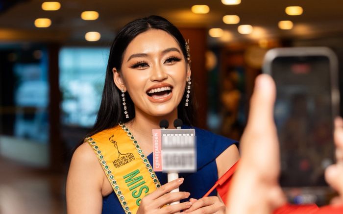 Rớt vương miện ở sân bay, Hoa hậu Yến Nhi nhận tin không vui tại Miss Grand