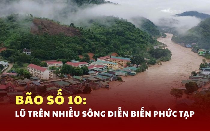 Lũ trên nhiều sông lớn đang diễn biến hết sức phức tạp