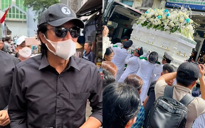 Lễ động quan Ngọc Trinh: NSƯT Công Ninh đến tiễn biệt lần cuối, một chi tiết gây chú ý