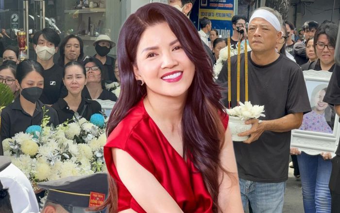 Ba ruột Ngọc Trinh đau lòng đưa tiễn con gái, dòng người khóc nghẹn tiếc thương