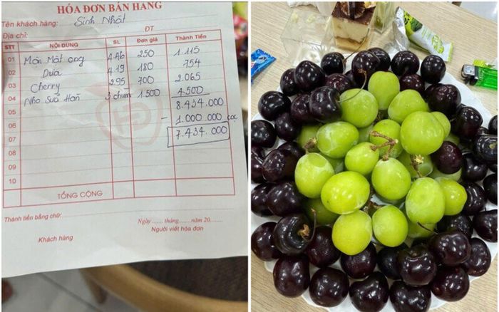 Bán 3 chùm nho héo giá 4,5 triệu đồng, chủ cửa hàng ở Lạng Sơn nhận kết đắng