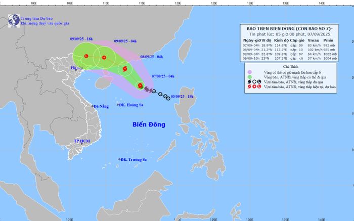 Về cơn bão số 7