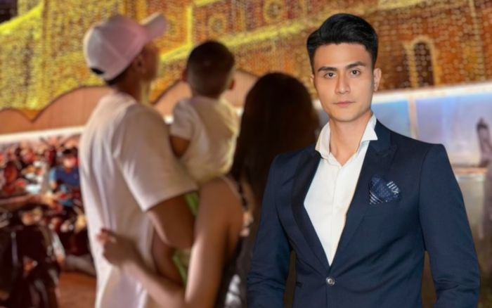 Siêu mẫu Vĩnh Thụy công khai ảnh con đầu lòng đúng đêm Giao thừa