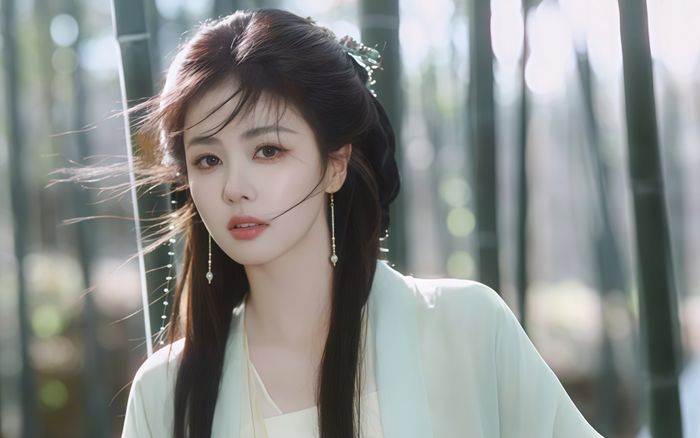 Bạch Lộc gây thương nhớ với tạo hình cổ trang