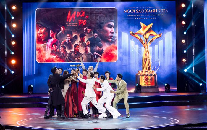 Lễ trao giải Ngôi Sao Xanh 2025: Mưa Đỏ bội thu