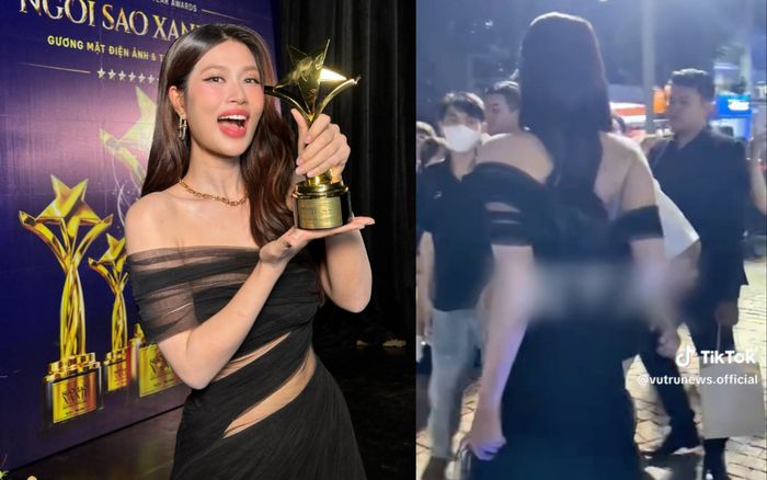 Xôn xao clip nghi Đoàn Thiên Ân hất tay fan khi được xin chụp ảnh cùng