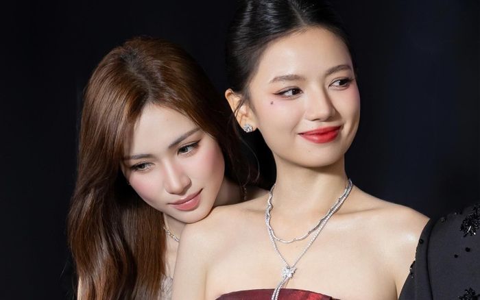 Nữ chính phim Mưa Đỏ tung khoảnh khắc 'gấp đôi visual' với Hòa Minzy