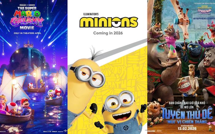 Top 5 phim hoạt hình 2026 được trông đợi nhất