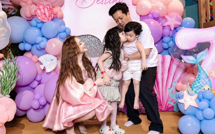 Nhã Phương tranh thủ làm tiệc sinh nhật hoành tráng cho ái nữ trước khi sinh con thứ ba