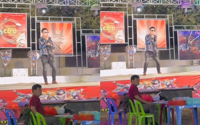 Nam ca sĩ Việt nổi tiếng một thời nay đi hát hội chợ, khán giả thưa thớt ngồi xem