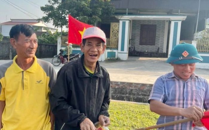 Quê nhà Đình Bắc cổ vũ U23 Việt Nam đấu U23 Trung Quốc