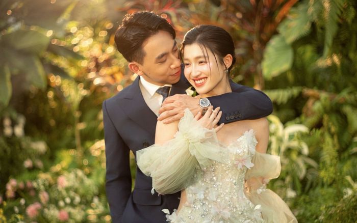 Những hình ảnh đầu tiên về lễ cưới của Á hậu Phương Nhi
