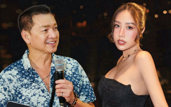 Nghệ sĩ Quang Minh phản ứng với loạt ảnh quyến rũ của vợ kém 37 tuổi