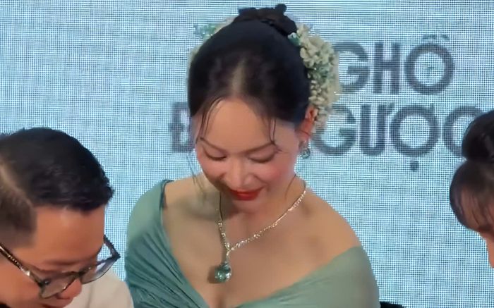 Lan Phương bất ngờ xuất hiện bên nhân vật đặc biệt