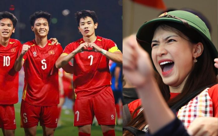 Hòa Minzy và nhiều sao Việt vỡ oà khi Cao Văn Bình giúp U23 Việt Nam thắng U23 Hàn Quốc